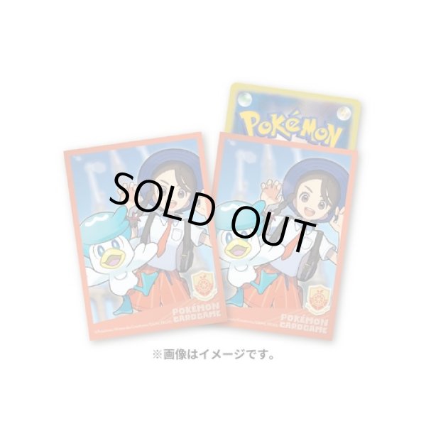 画像1: デッキシールド POKEMON TRAINERS アオイ＆クワッス (1)