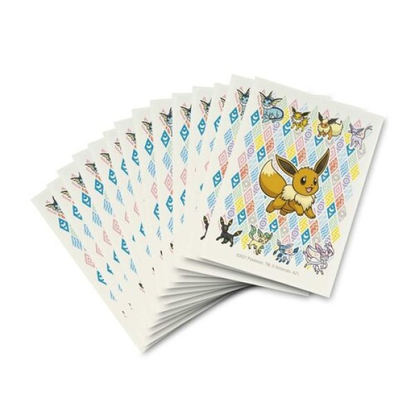 画像1: 【海外版】Eevee Prismatic Card Sleeves (1)