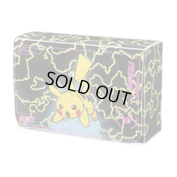 画像1: 【海外版】Pikachu Neon Charge Double Deck Box (1)