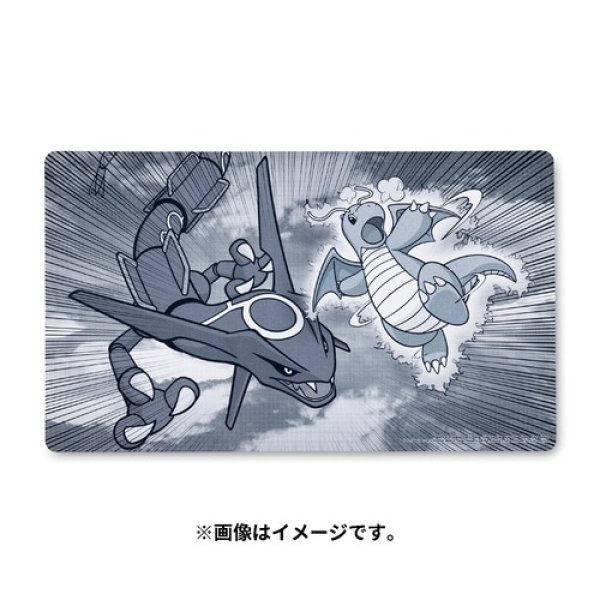 画像1: 【海外版】PDragonite & Rayquaza Collide Playmat (1)